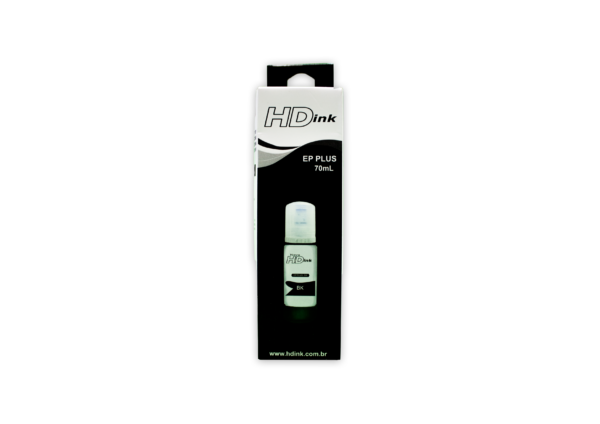 Refil de Tinta HD Ink 70ml Black - p/ Impressoras Epson Ecotank 504 & 544 (B)