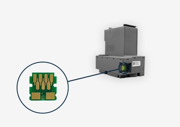 Chip Reset Caixa de Manutenção Compatível Epson T04D1 - Image 2